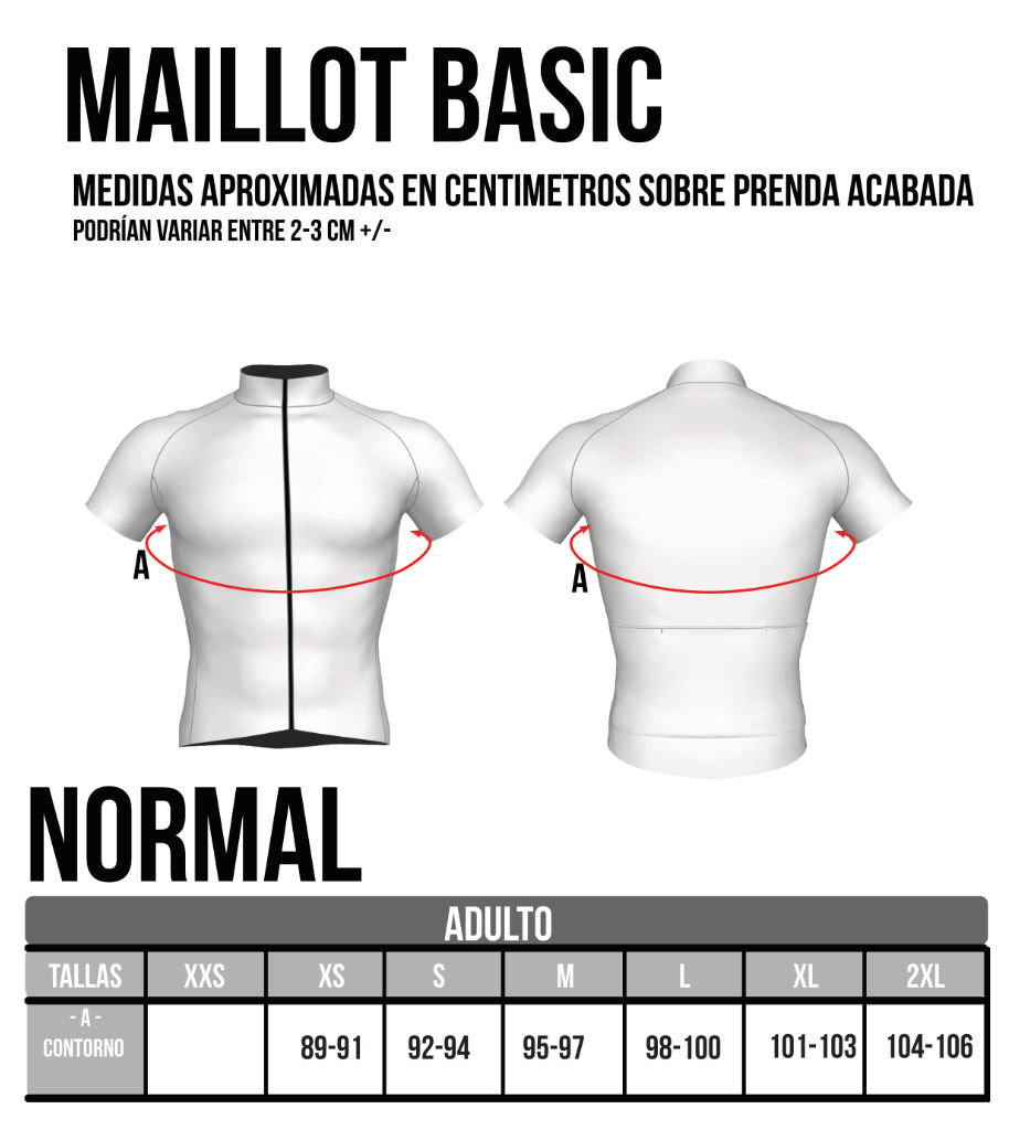 Equipacion maillot